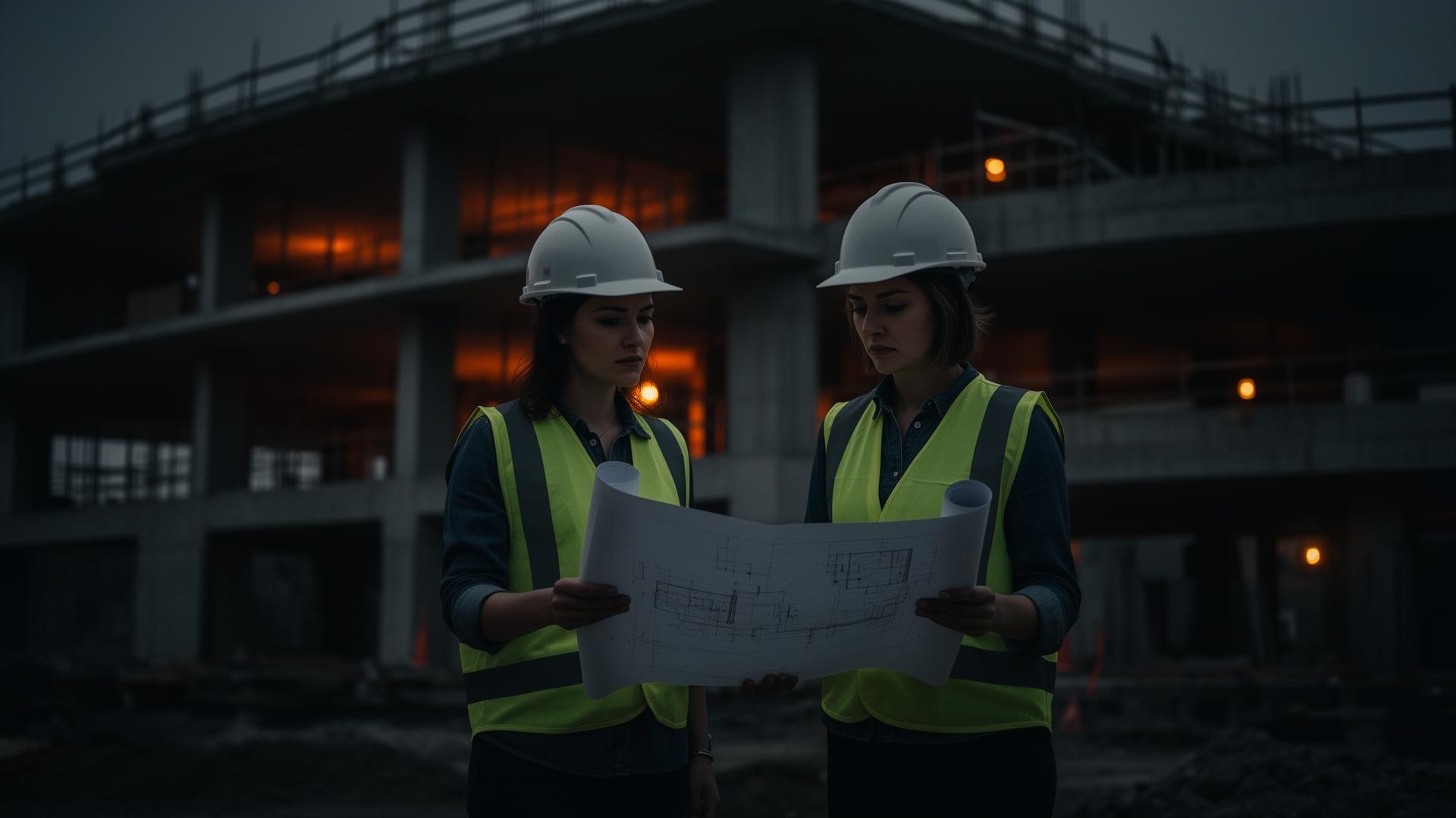 Equipe Doonos no canteiro de obras